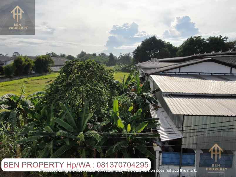 dijual tanah jl raya serang kawasan