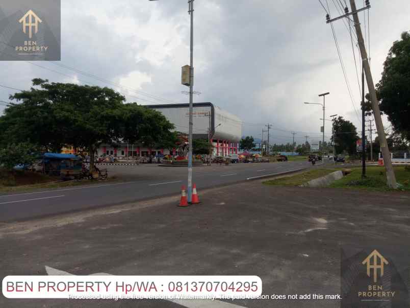 dijual tanah jl soekarno hatta kalianda