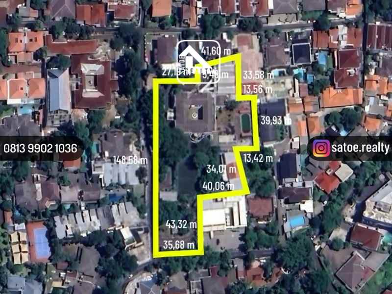 dijual tanah kemang timur mampang