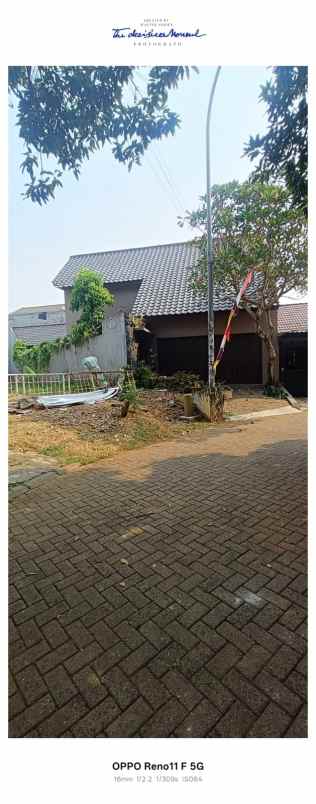 dijual tanah kencana loka sektor 12 bsd