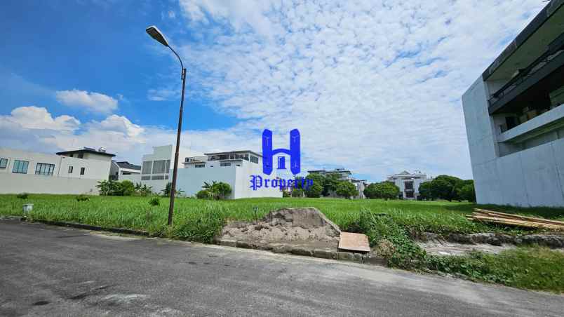 dijual tanah komplek taman malibu indah