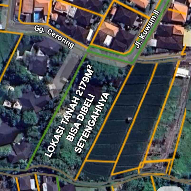 dijual tanah kuwum