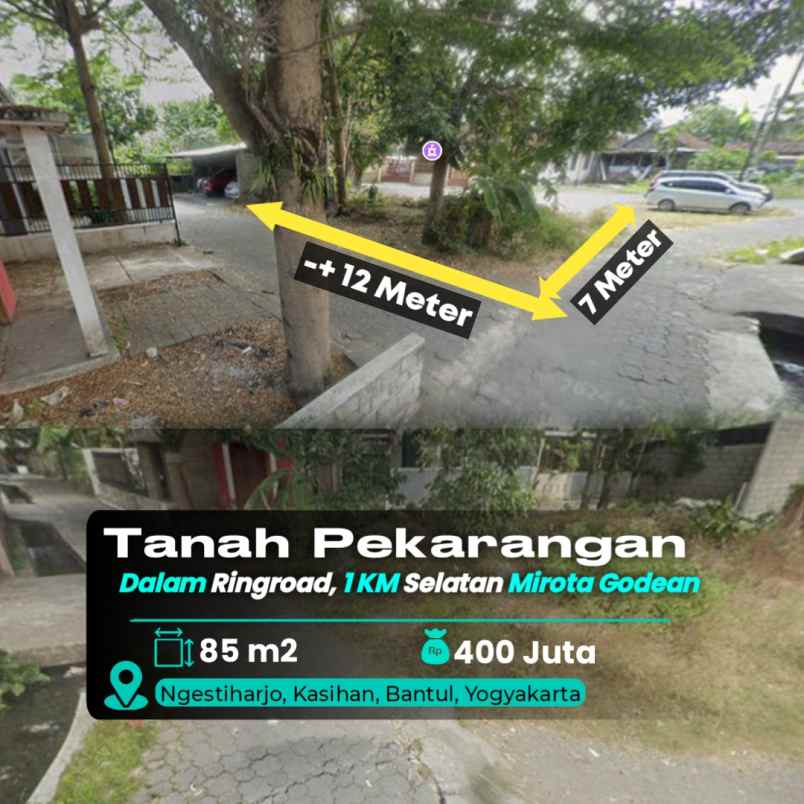 dijual tanah ngestiharjo
