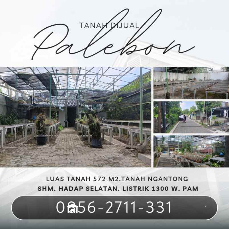 dijual tanah palebon