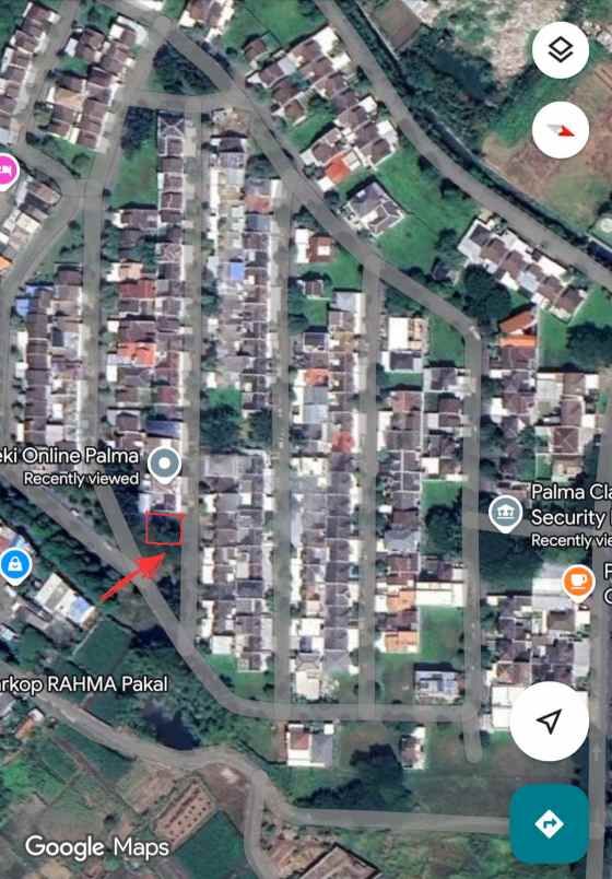 dijual tanah palma classica citraland