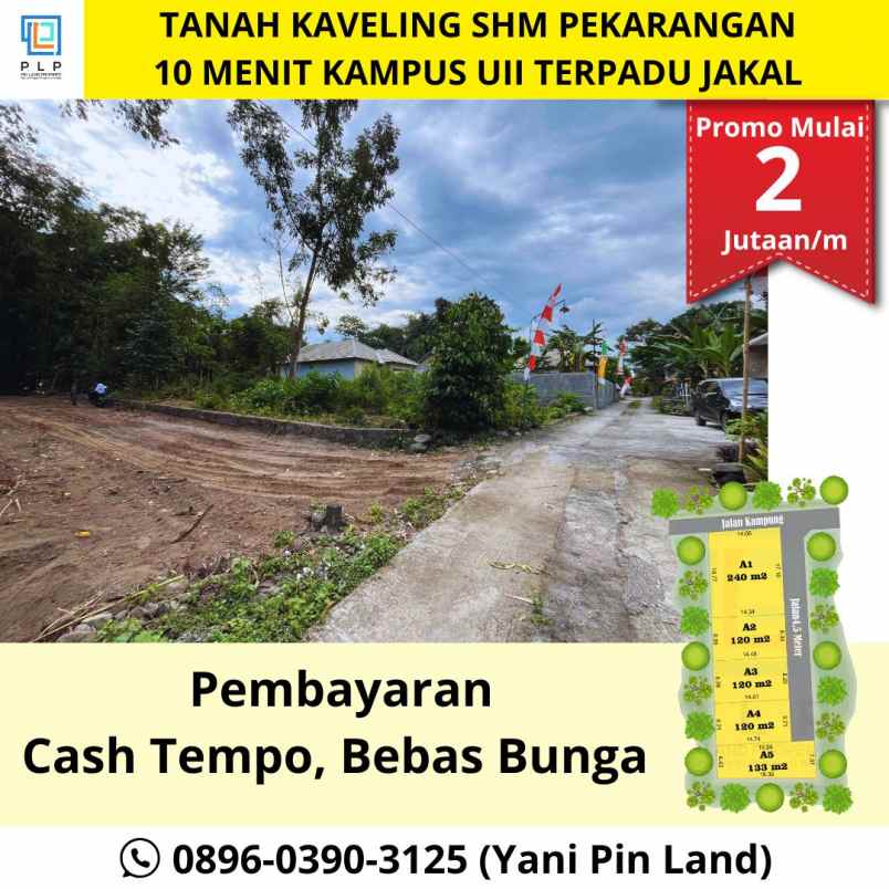 dijual tanah pondok wonolelo