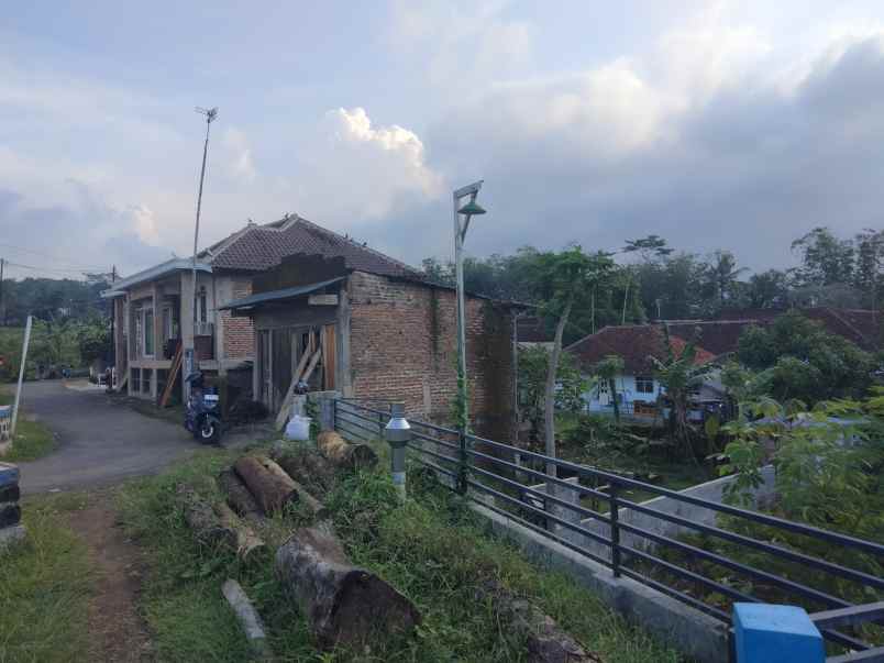 dijual tanah sudah ada kolam dan ada kebun nya