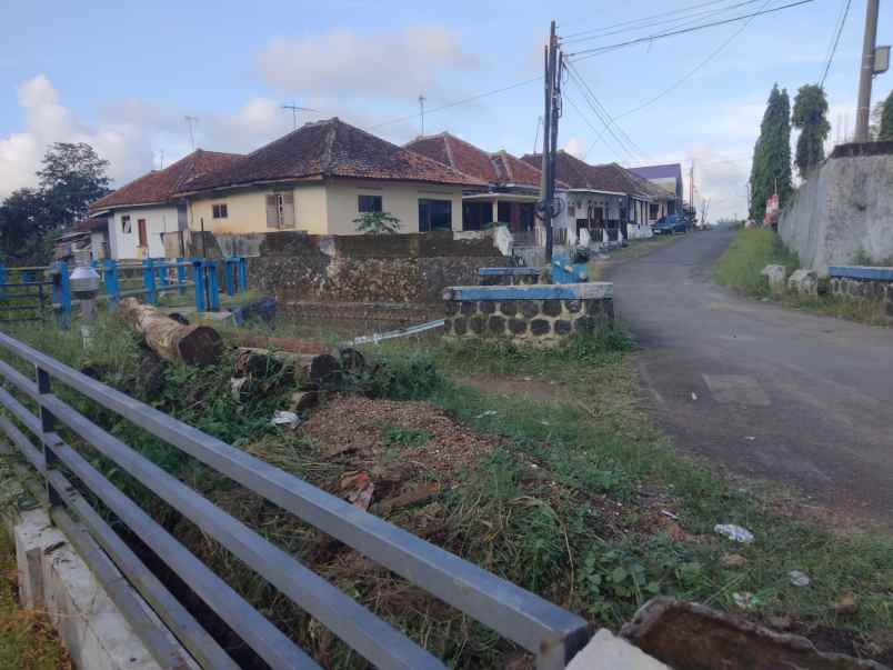 dijual tanah sudah ada kolam dan ada kebun nya