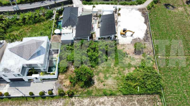 dijual tanah view sawah amanlane sunset road seminyak