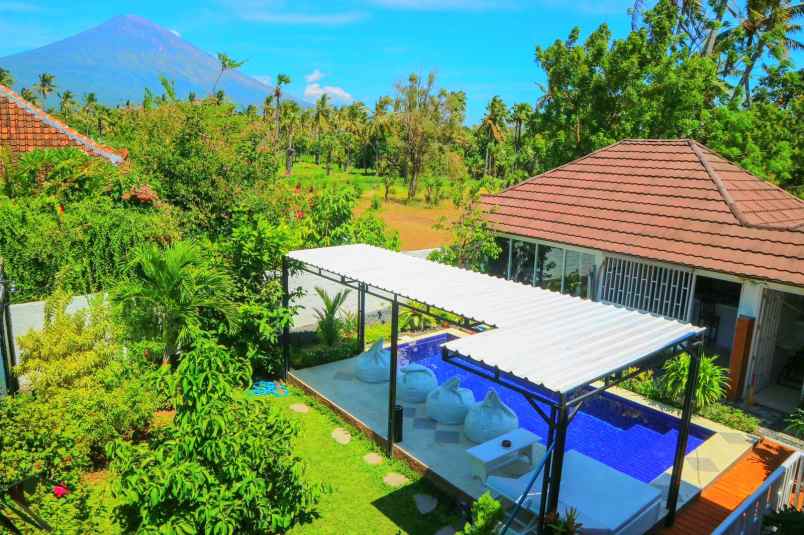 dijual villa abang karangasem bali