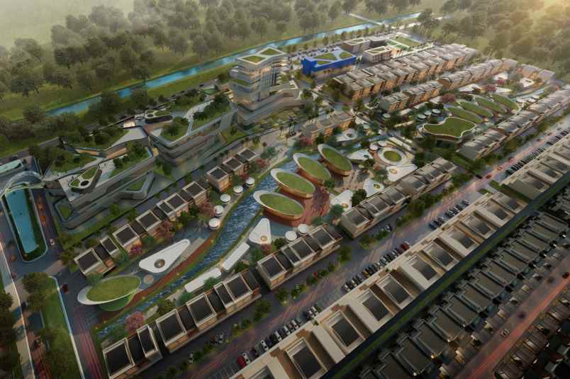 dijual villa jewel infinity