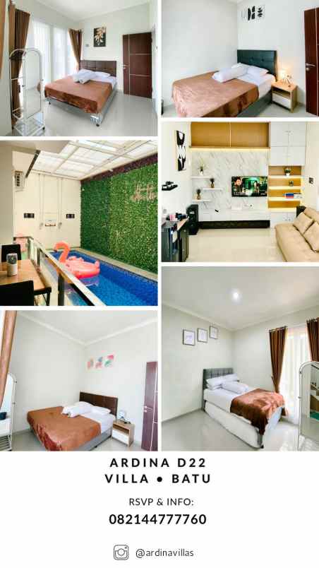 dijual villa villa kota batu dekat