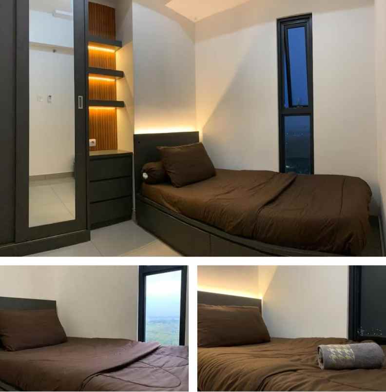 disewa apartemen sayana posisi hook furnished 2br