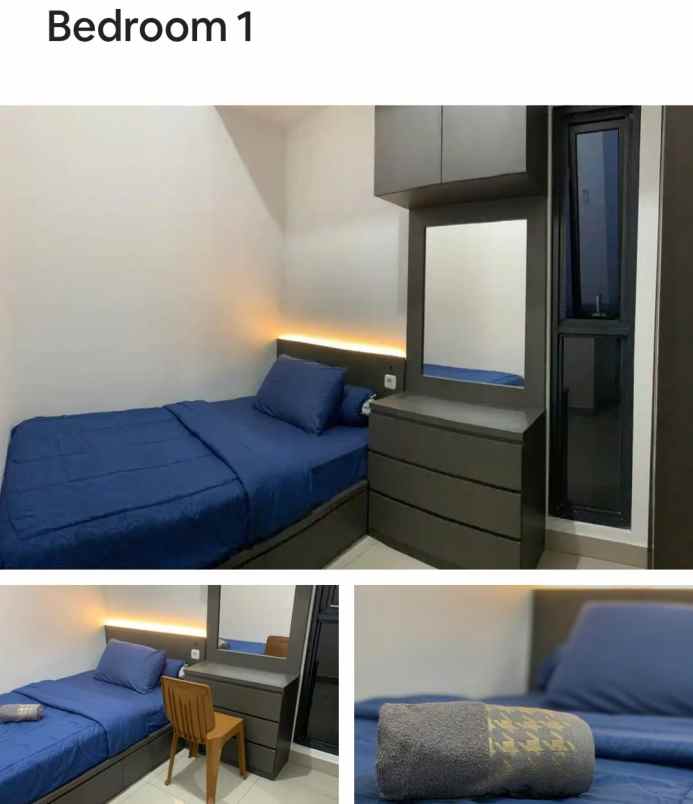disewa apartemen sayana posisi hook furnished 2br