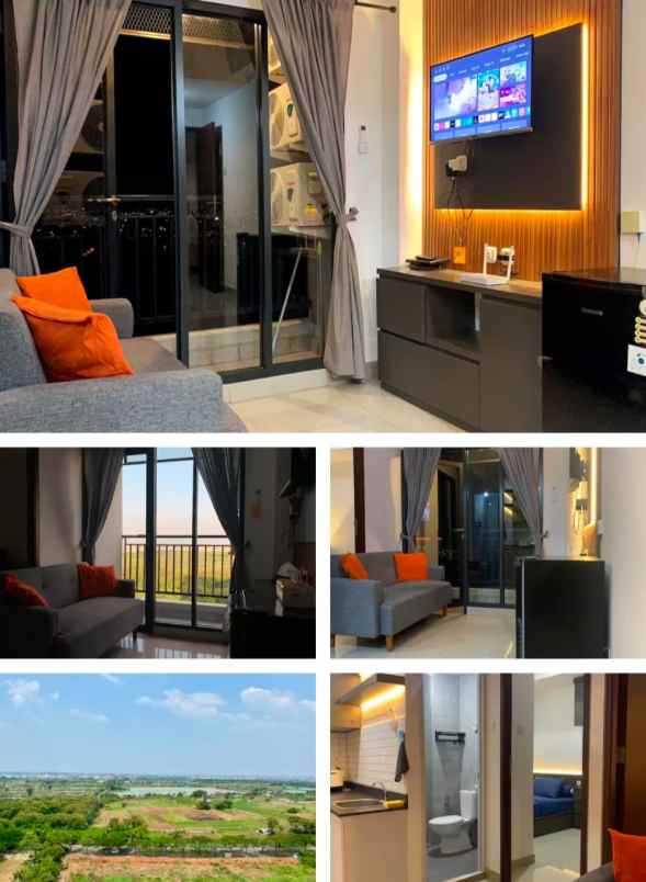 disewa apartemen sayana posisi hook furnished 2br