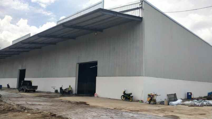 disewakan gudang baru di sepatan kab tangerang