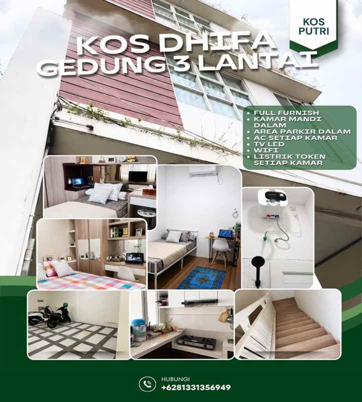 disewakan kost jl kedung tarukan vi no 18