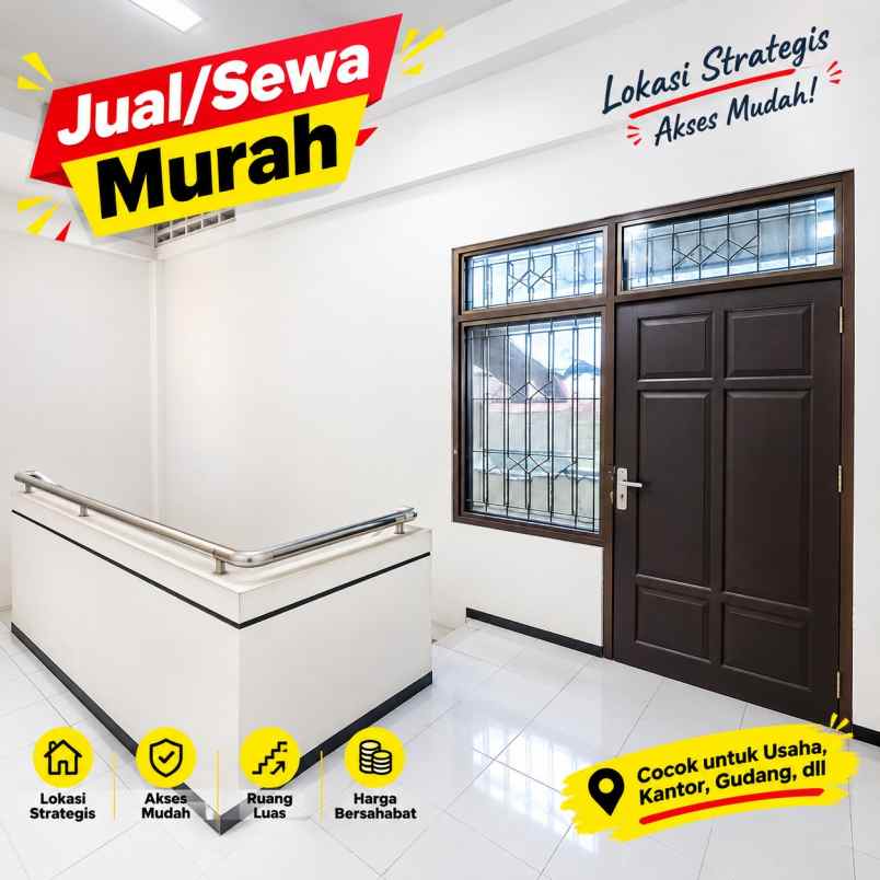 disewakan ruko gudang kantor jalan kenjeran surabaya timur