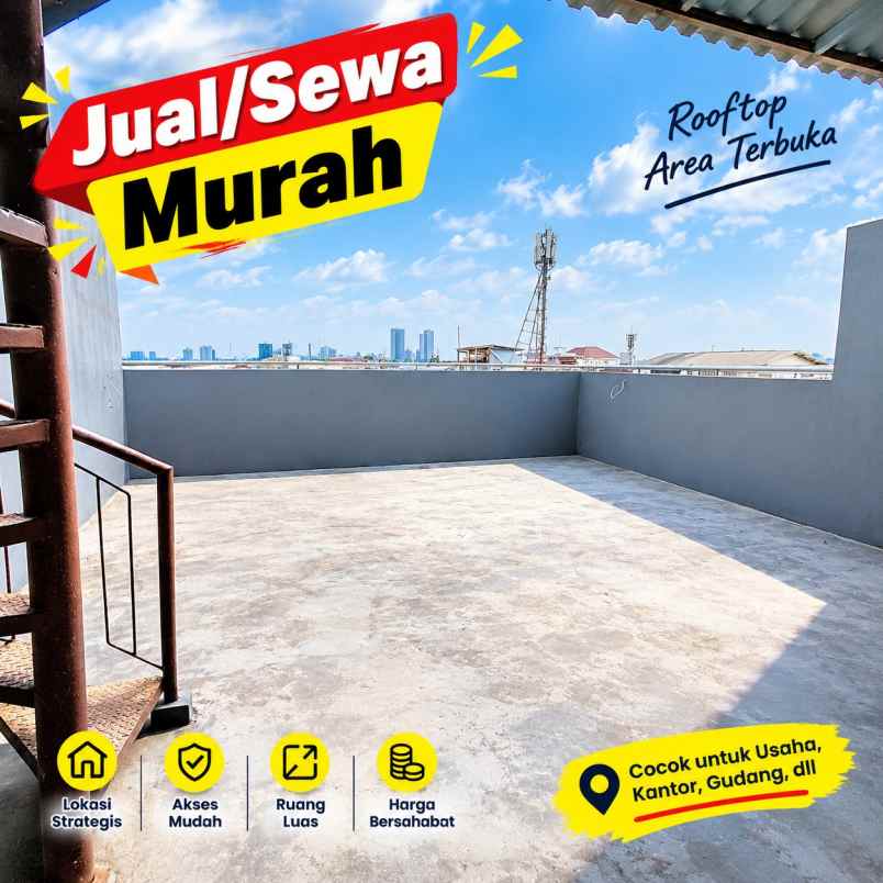 disewakan ruko gudang kantor jalan kenjeran surabaya timur