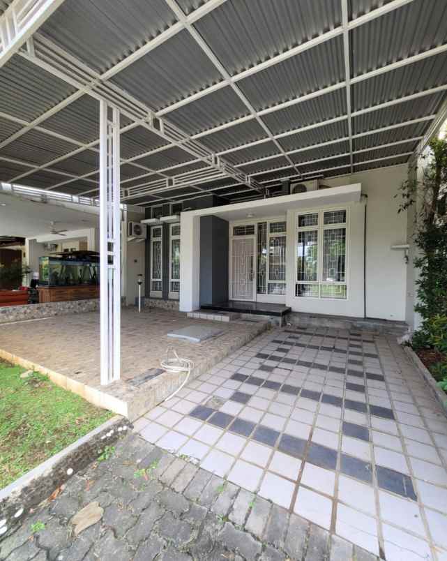 disewakan rumah full furnished di graha padma semarang