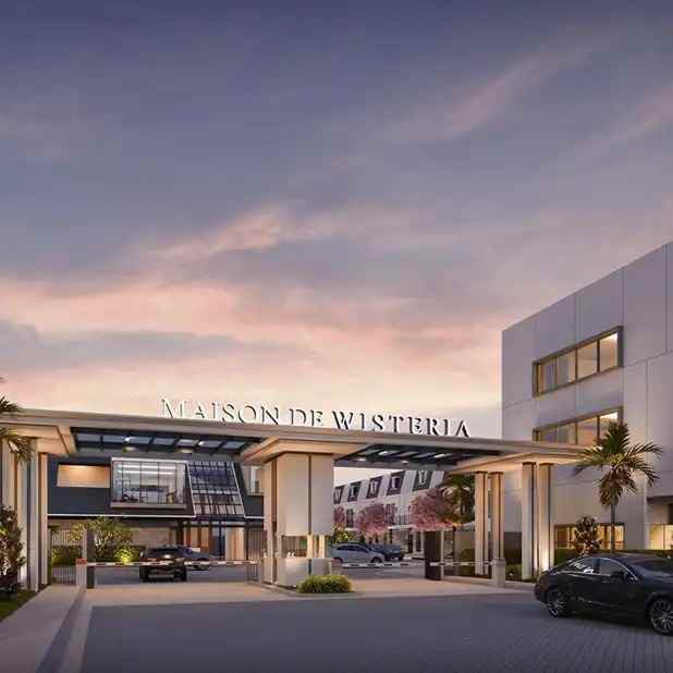 disewakan rumah maison de wisteria metland