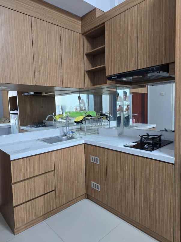 disewakan unit full furnish apartemen gunawangsa merr