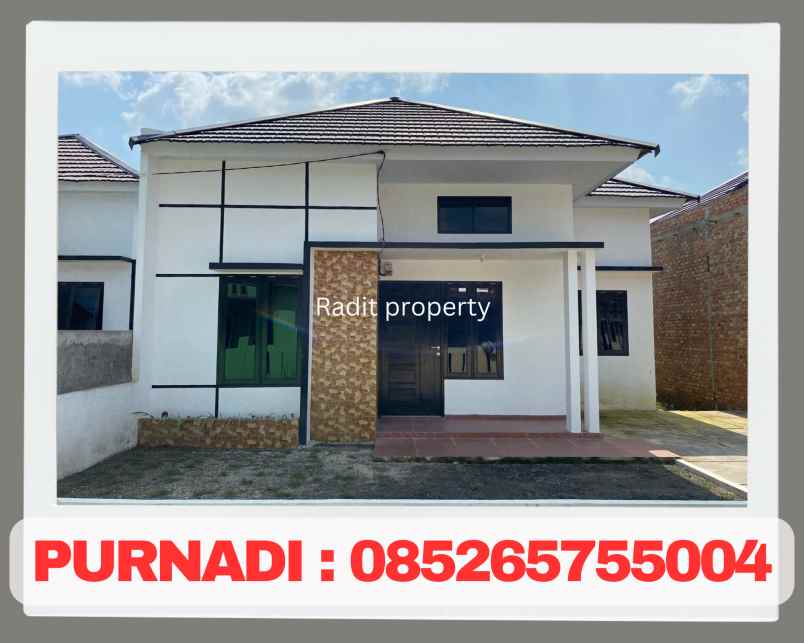 dua type rumah model cantik di jalan arengka