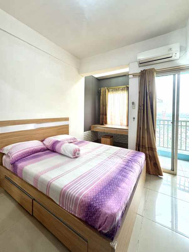 grand opening apartment the nest puri tipe studio