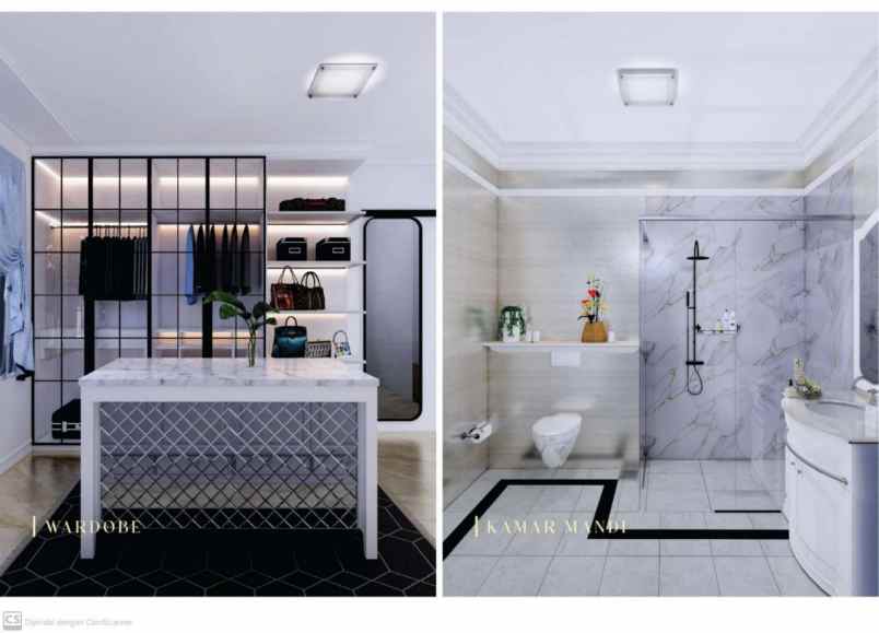 hanya 1 unit rumah mewah di katulampa kota bogor