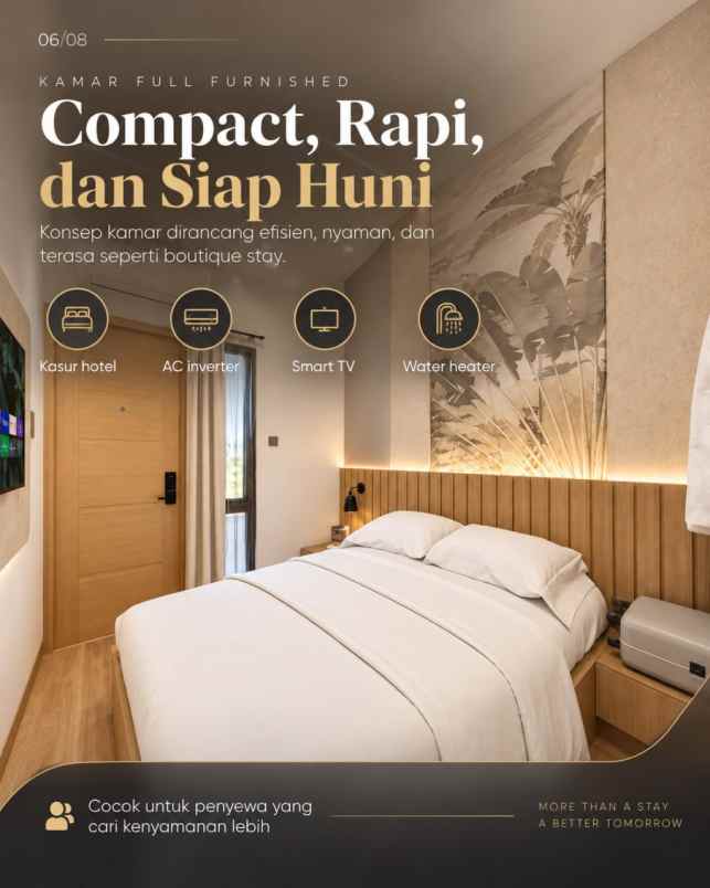 jual kost premium ada liftnya dekat kampus ui depok