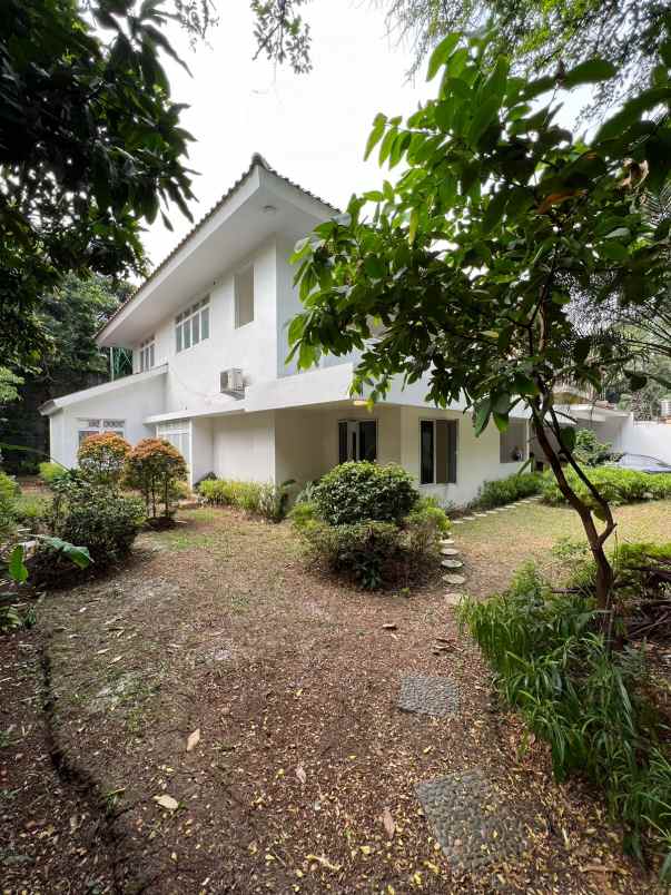 jual rumah mewah hook di brawijaya kebayoran baru
