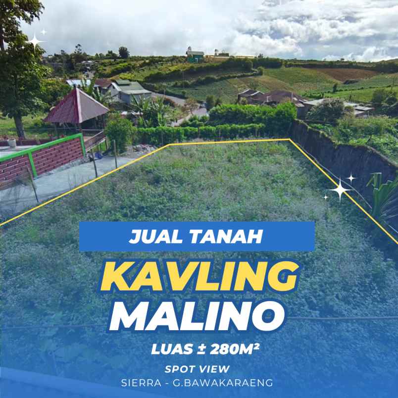 jual tanah kavling malino