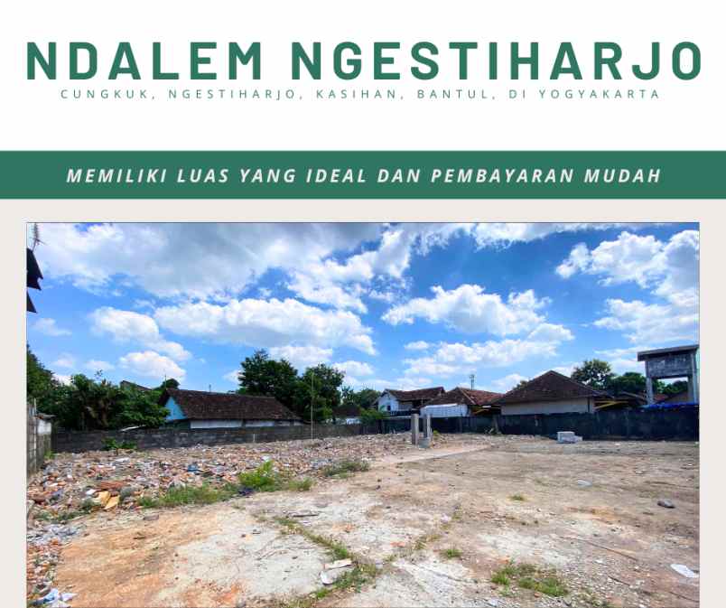 pekarangan dekat pasar klitikan 3 75jt meter saja