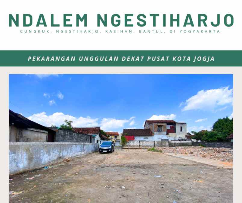 pekarangan dekat pasar klitikan 3 75jt meter saja