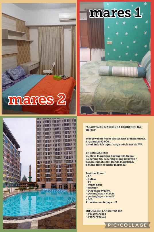 penginapan murah apartemen di depok