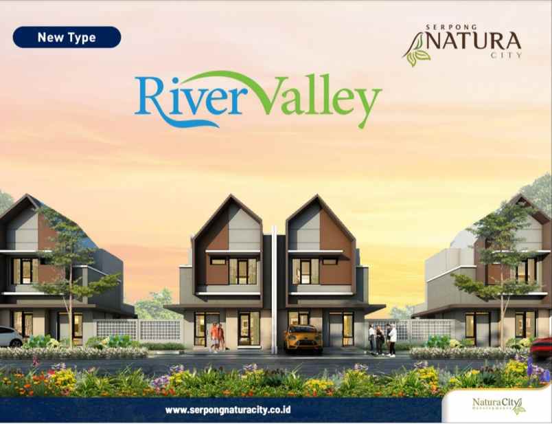river valley rumah taman bayar 20 juta akad