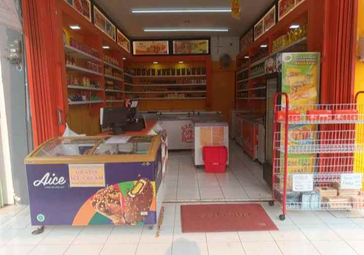 ruko dua lantai ramai strategis benda baru pamulang