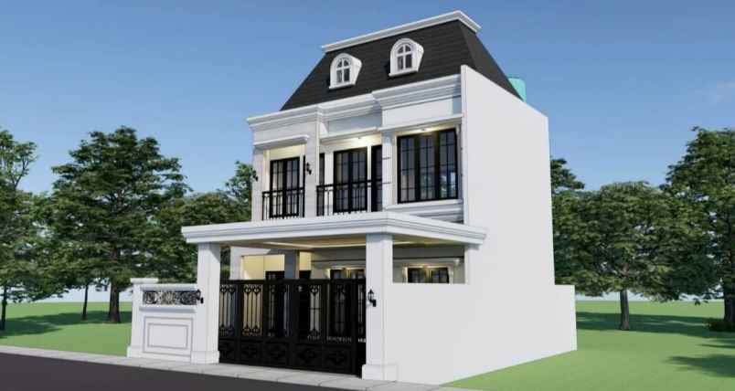 rumah baru american clasic lokasi sengkaling