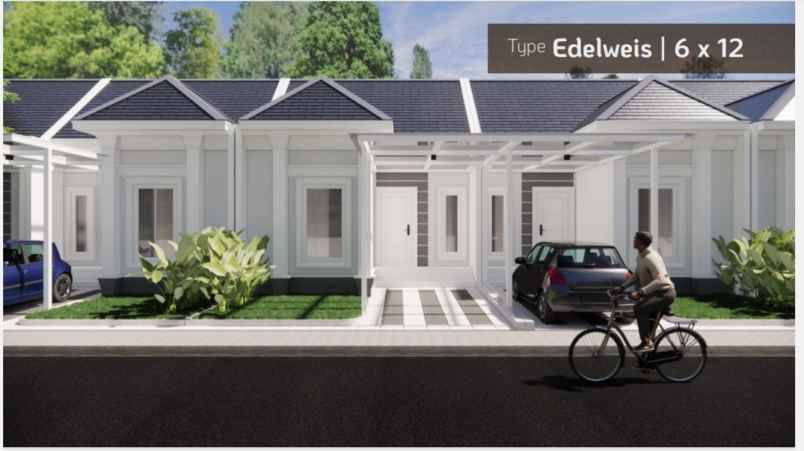 rumah berdesain bali di sukamaju