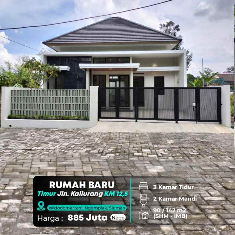 rumah gagah di timur jl kaliurang km 12 5 sleman jogja