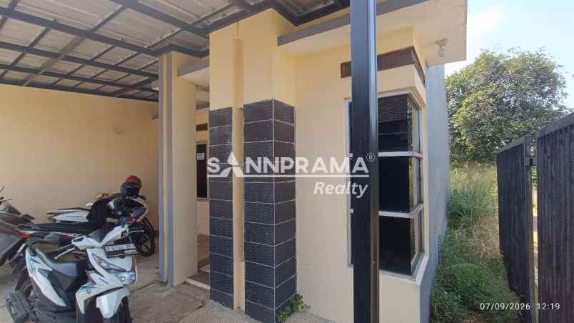 rumah hook murah dalam cluster di depok