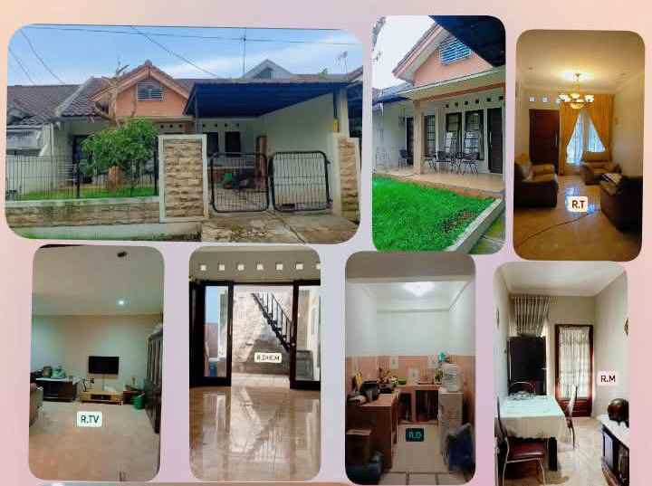 rumah kota bogor 2 lantai siap huni