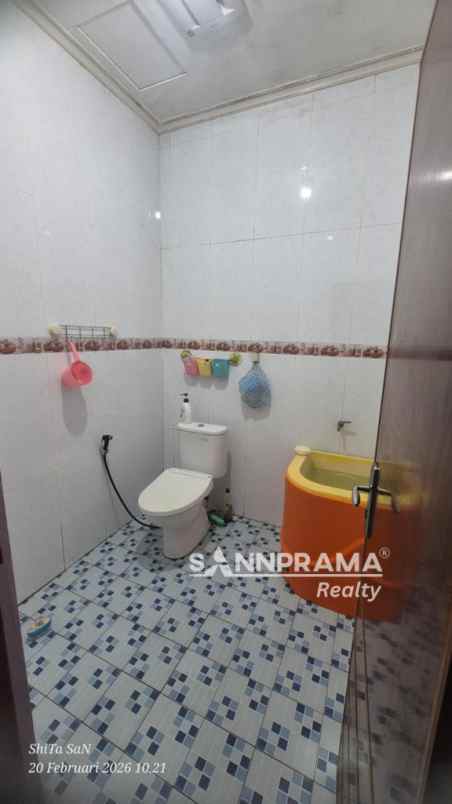 rumah luas 184m2 siap huni pancoran mas depok sirihul