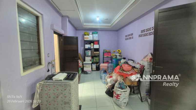 rumah luas 184m2 siap huni pancoran mas depok sirihul