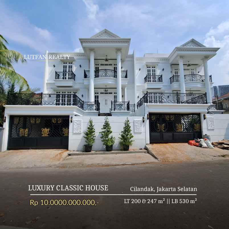 rumah mewah cilandak non cluster dekat tol andara