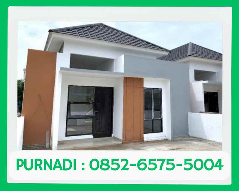 rumah model kekinian tengah kota