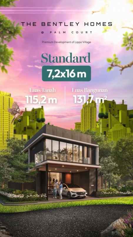 rumah modern ekslusif 4 kamar di karawaci