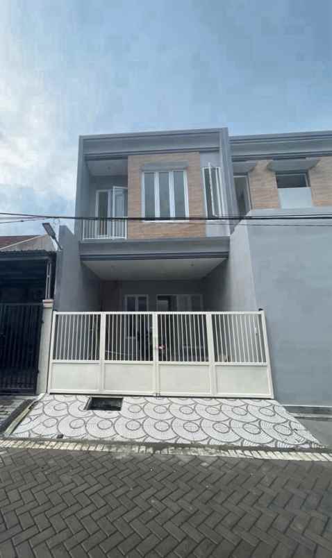rumah new minimalis 2 lantai pondok tjandra mangga