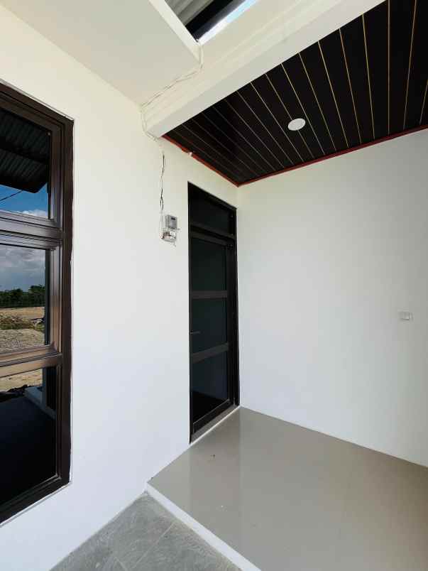 rumah siap bangun sudah free canopy pagar toren