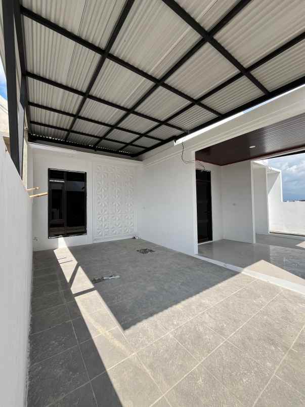 rumah siap bangun sudah free canopy pagar toren
